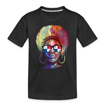 Panama - T-shirt bio Premium Enfant - noir - Devant