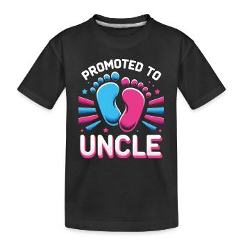 Oncle Fmilie Grand-oncle Oncle - T-shirt bio Premium Enfant - noir - Devant