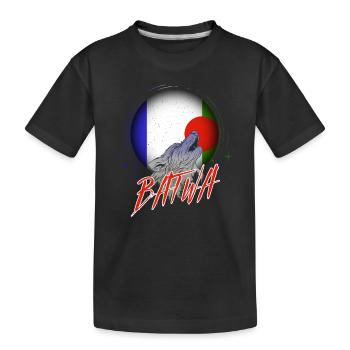 Batwa - T-shirt bio Premium Enfant - noir - Devant