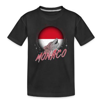Monaco - T-shirt bio Premium Enfant - noir - Devant