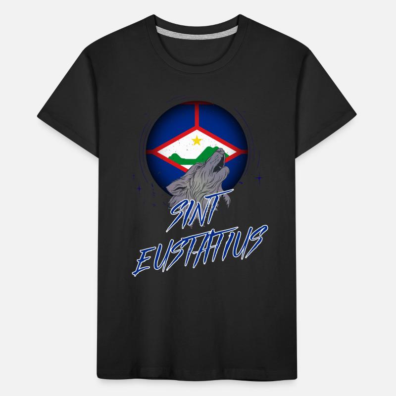 Sint Eustatius T-shirt bio Premium Enfant