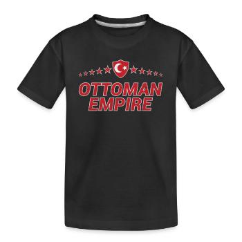 Ottoman Empire - Kids' Premium Organic T-Shirt - black - Front