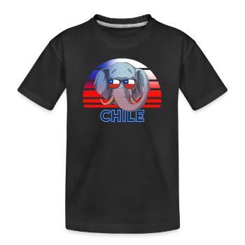 Chili - T-shirt bio Premium Enfant - noir - Devant