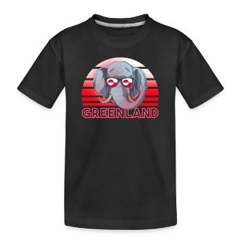 Groenland - T-shirt bio Premium Enfant - noir - Devant