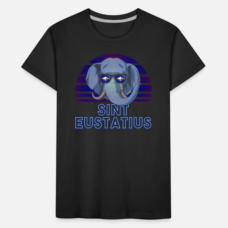 Sint Eustatius T-shirt bio Premium Enfant
