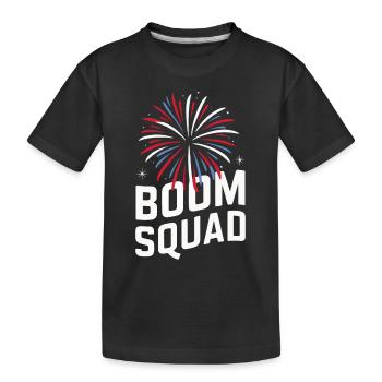 Pyrotechniker Feuerwerk Pyrotechnik - Kinder Premium Bio T-Shirt - Schwarz - Vorne