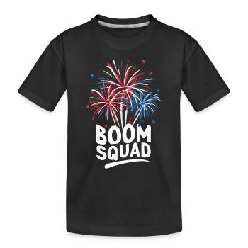 Pyrotechniker Feuerwerk Pyrotechnik - Kinder Premium Bio T-Shirt - Schwarz - Vorne