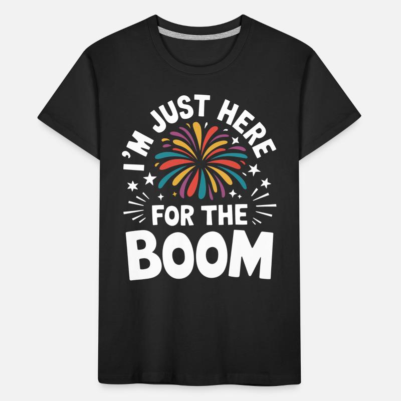 Pyrotechnics Fireworks Pyrotechnics Kids' Premium Organic T-Shirt