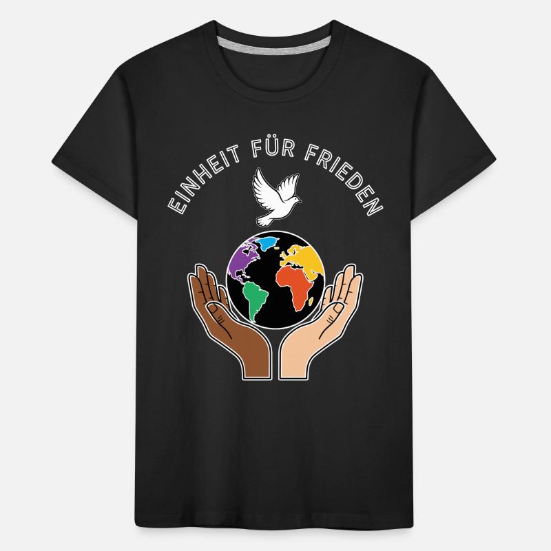 Unity for Peace Kids' Premium Organic T-Shirt
