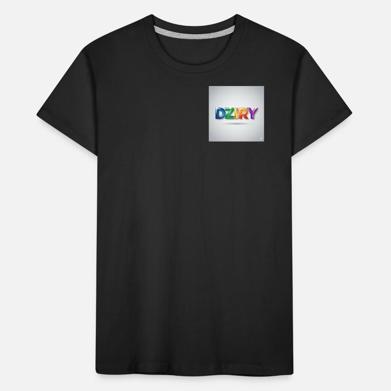 DZIRY Arc-en-Ciel Gradient T-shirt bio Premium Enfant