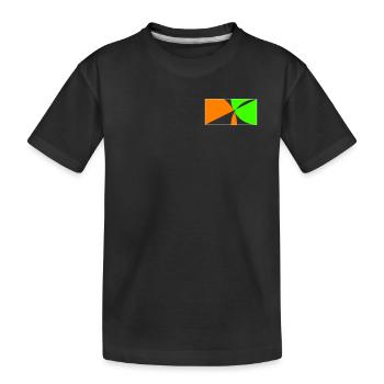 Stay on the ball! - Kids' Premium Organic T-Shirt - black - Front