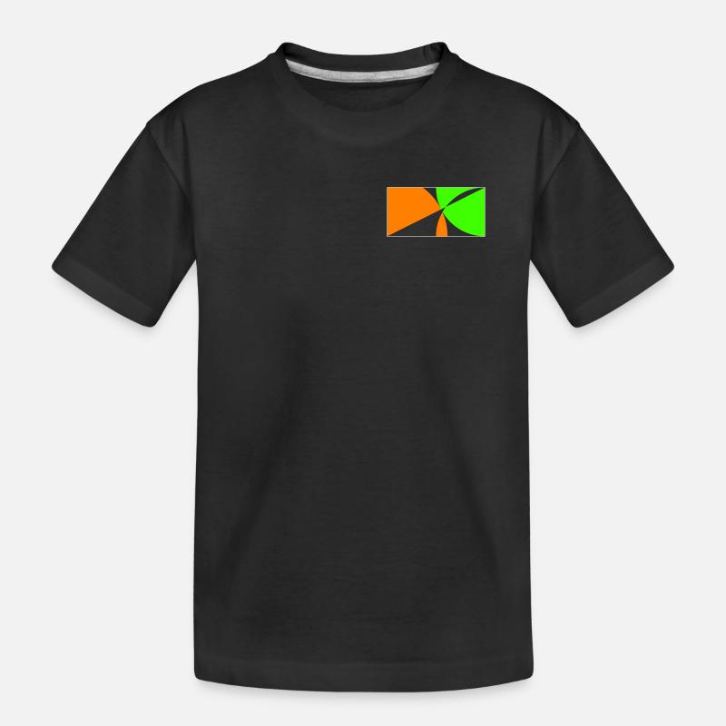 Am Ball bleiben! - Kinder Premium Bio T-Shirt - Schwarz