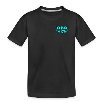 PAPI 2026 PETIT-ENFANT NAISSANCE BÉBÉ - T-shirt bio Premium Enfant - noir - Devant