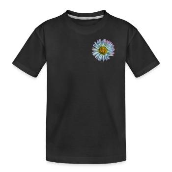 Pâquerette - T-shirt bio Premium Enfant - noir - Devant