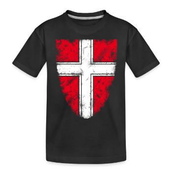 Wien - Kinder Premium Bio T-Shirt - Schwarz - Vorne