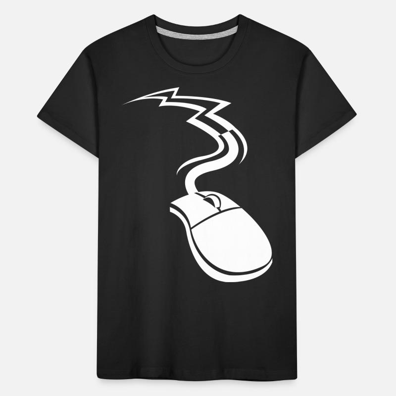 Computer Mouse Design Kids' Premium Organic T-Shirt