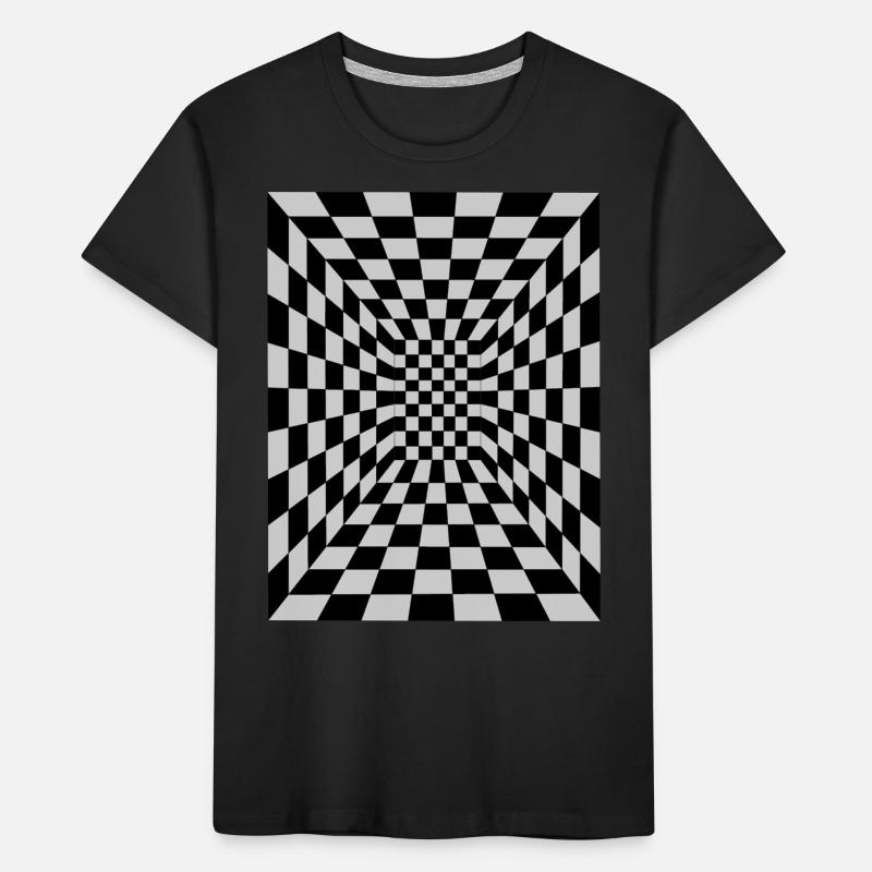optical illusion 17 Kids' Premium Organic T-Shirt