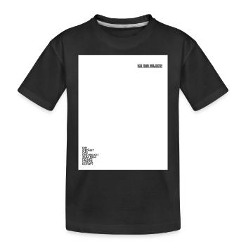 Ich bin Holder - Kinder Premium Bio T-Shirt - Schwarz - Vorne
