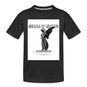 Anges de la Liberté - T-shirt bio Premium Enfant - noir - Devant