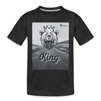 Roi - T-shirt bio Premium Enfant - noir - Devant