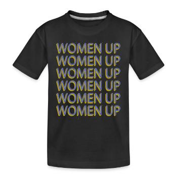 GRL PWR Girl Feminism Les activistes adorent le calendrier - T-shirt bio Premium Enfant - noir - Devant