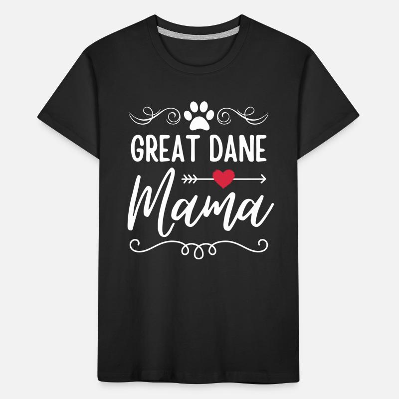 Great Dane Mama Kids' Premium Organic T-Shirt