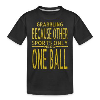 Belts Martialarts Karate Judoka Kickboxing Humor - Kids' Premium Organic T-Shirt - black - Front