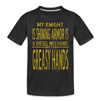 Vêtements de baseball êtes-vous un mécanicien présent humour - T-shirt bio Premium Enfant - noir - Devant