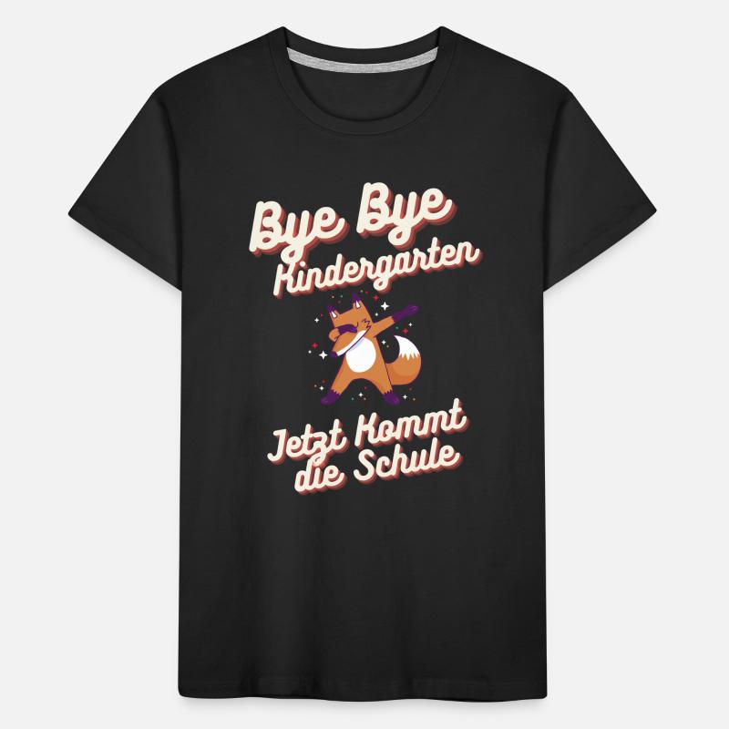 Bye Bye Kindergarten Kinder Premium Bio T-Shirt