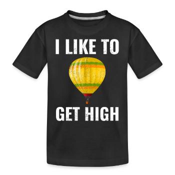 Montgolfière Montgolfière Montgolfière - T-shirt bio Premium Enfant - noir - Devant
