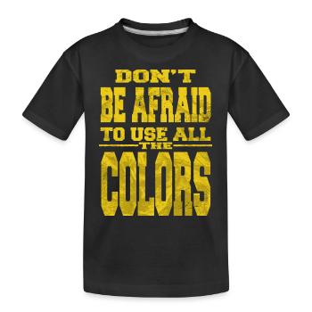 lgbt birthday present idea human rights arab - Kinder Premium Bio T-Shirt - Schwarz - Vorne