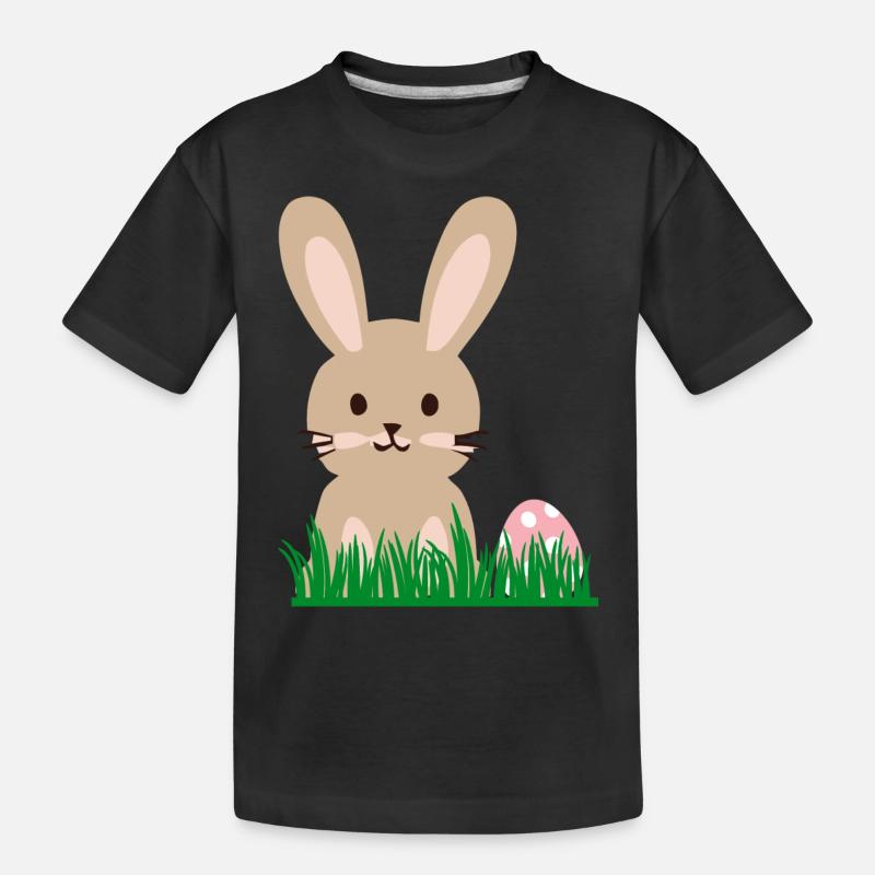 Lièvre - T-shirt bio Premium Enfant - noir