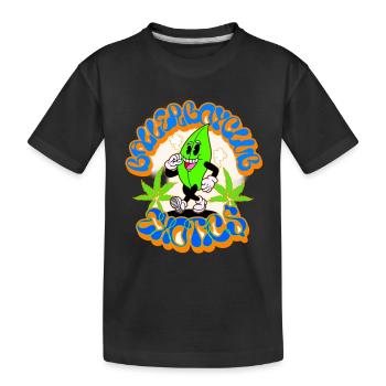 Ballerboyclub Exotics - Kids' Premium Organic T-Shirt - black - Front