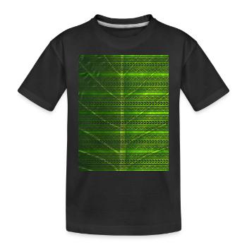 Graphiques autochtones - T-shirt bio Premium Enfant - noir - Devant