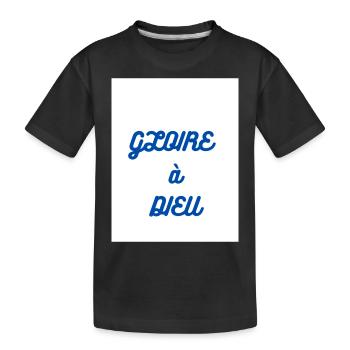 le créateur - T-shirt bio Premium Enfant - noir - Devant