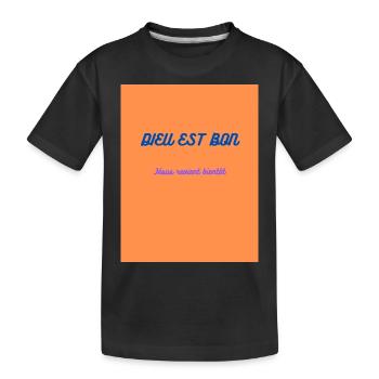 le créateur - T-shirt bio Premium Enfant - noir - Devant