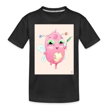 Cartoon - T-shirt bio Premium Enfant - noir - Devant