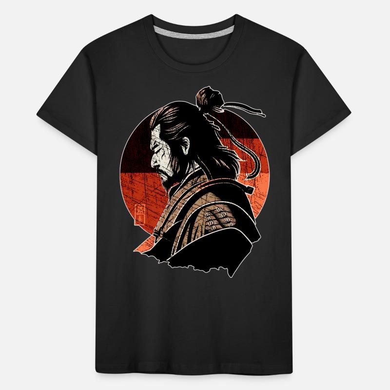 Warrior's Grace Samurai Kinder Premium Bio T-Shirt