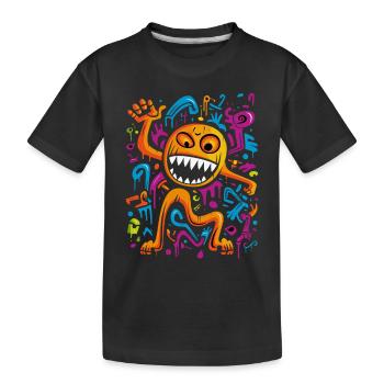 Pumpkin' Up the Pop Volume!" - T-shirt bio Premium Enfant - noir - Devant
