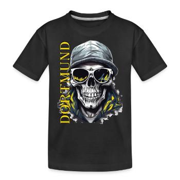 Dortmund T-Shirt Dortmund Clothing - Kids' Premium Organic T-Shirt - black - Front