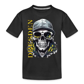 Dresden Design Dresdner Ultras - T-shirt bio Premium Enfant - noir - Devant