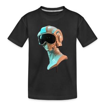 Verschieden - Kinder Premium Bio T-Shirt - Schwarz - Vorne