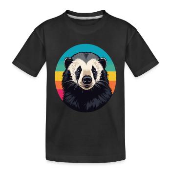 Ratel - T-shirt bio Premium Enfant - noir - Devant