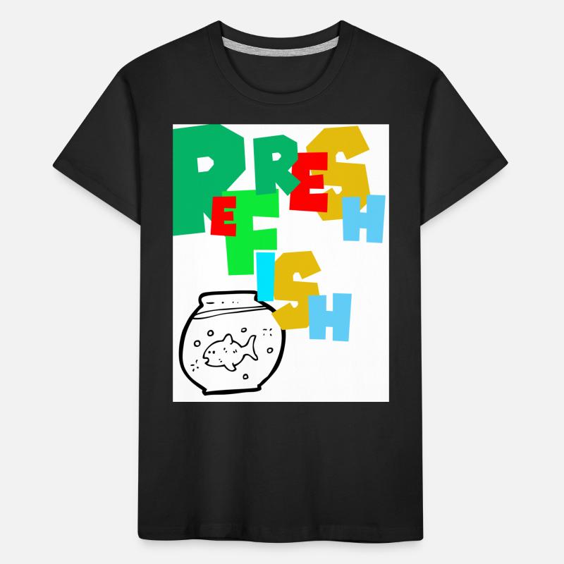 Refresh Fish. Refreshing the fish. Kids' Premium Organic T-Shirt