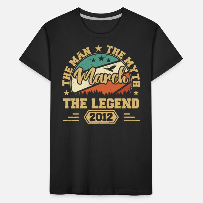 March 2012 Anniversary 2012 Legends March Kids' Premium Organic T-Shirt