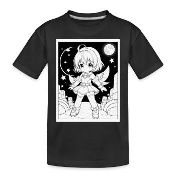 Krieger-Preise - Kinder Premium Bio T-Shirt - Schwarz - Vorne