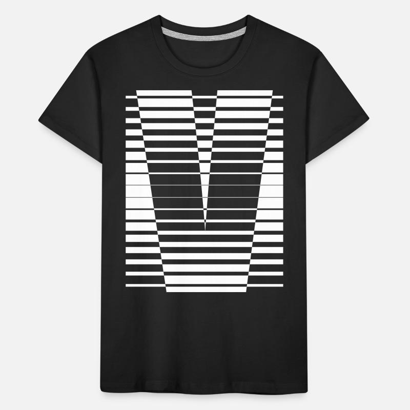 INITIAL V Kids' Premium Organic T-Shirt