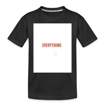 Déclaration de tout - T-shirt bio Premium Enfant - noir - Devant