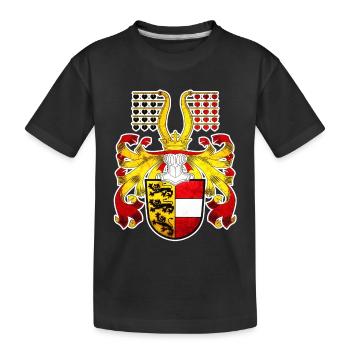 Carinthie - T-shirt bio Premium Enfant - noir - Devant