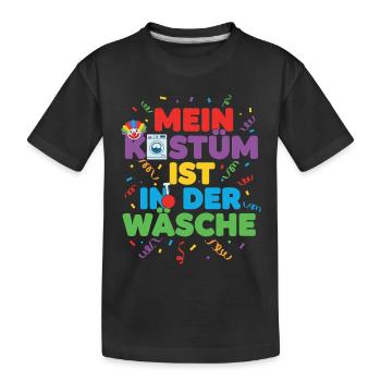 Mon cadeau de clown en lingerie costumé - T-shirt bio Premium Enfant - noir - Devant